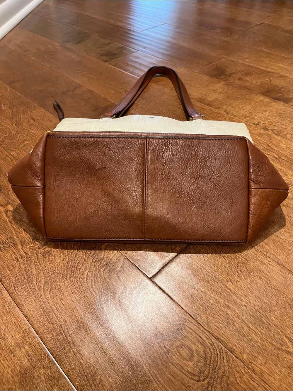 FOSSIL Pebble leather tote bag - Picture 6 of 10